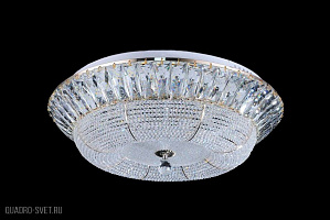 Хрустальная потолочная светодиодная люстра Lumina Deco Mirana DDC 3197-60