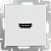 Розетка HDMI (белый) Werkel W1186001