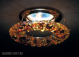 Декоративное стекло для встраиваемого светильника Donolux СФ 110.02.colour castor.9