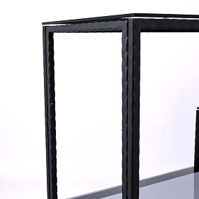 Кованый металлический консольный столик AllConsoles  1011-CB loft grey