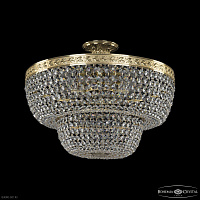Хрустальная потолочная люстра Bohemia IVELE Crystal 19101/60IV G