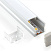Комплект заглушек для накладного алюминиевого профиля для светодиодной ленты (10 пар) Elektrostandar
