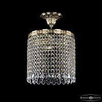 Хрустальный подвесной светильник Bohemia IVELE Crystal 19201/25IV G Leafs