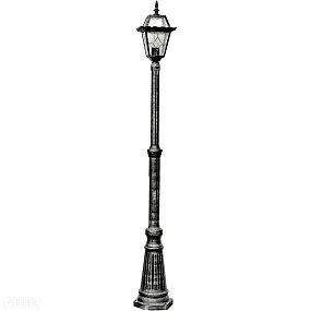 Напольный уличный светильник Arte Lamp PARIS A1357PA-1BS