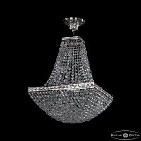 Хрустальная подвесная люстра Bohemia IVELE Crystal 19322/H2/35IV Ni