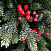 Ель CRYSTAL TREES Лаки заснеженная с ягодами 230 см. KP1123