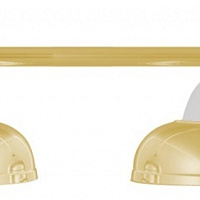 Бильярдный светильник на шесть плафонов «Crown» (золотистая штанга, золотистый плафон D38см) 75.016.06.0
