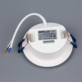 Встраиваемый светодиодный влагозащищенный светильник CITILUX Акви CLD008011