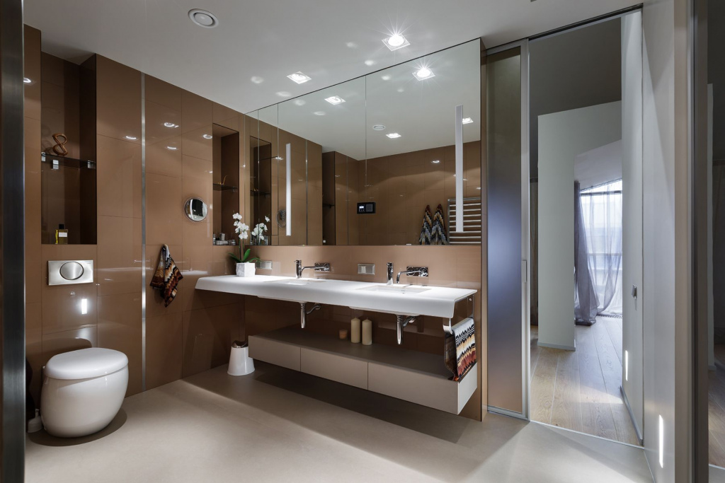 Ванная комната в стиле модерн