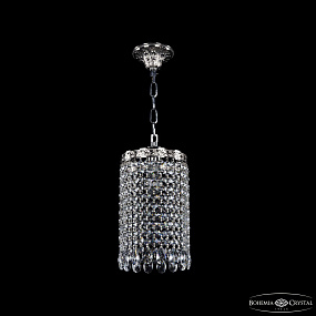 Хрустальный подвесной светильник Bohemia IVELE Crystal 19201/15IV Ni
