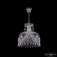 Хрустальный подвесной светильник Bohemia IVELE Crystal 14781/30 Ni Drops