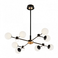 Подвесная светодиодная люстра Arte Milano 277010/8 BK/GD