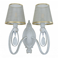 Бра с хрусталем Arte Milano 347203/2W WT+G