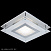 Потолочный светодиодный светильник Maytoni Descartes CL214-01-R