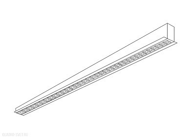 Встраиваемый светодиодный светильник 1,44м 54Вт 48° Donolux Eye DL18502M131W54.48.1448W