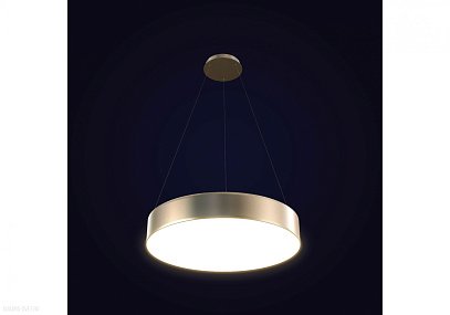 Светодиодный подвесной светильник Лючера Таблетка Серебро TLTA1-60-01-gr