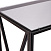 Консольный столик с полкой в прихожую AllConsoles  1031-CB grey