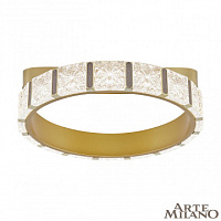 Потолочная хрустальная светодиодная люстра Arte Milano 310183/D400 GD