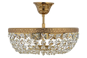 Хрустальная потолочная люстра Arti Lampadari Favola E 1.3.30.101 G