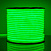 Гибкий неон Elektrostandard LS002 220V 9.6W 120Led 2835 IP67 круглый зеленый, 100 м