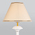 Напольный светильник с абажуром Eurosvet Lorenzo 01086/1 глянцевый белый