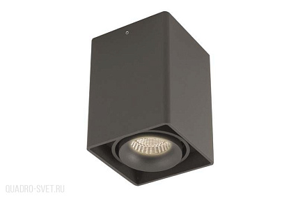 Накладной светильник Donolux Lumme DL18611/01WW-SQ Shiny black