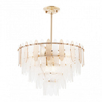 Подвесная хрустальная люстра Arte Milano 371309/8/300/500 GD