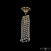 Хрустальный подвесной светильник Bohemia IVELE Crystal 19203/15IV G Balls