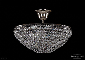 Хрустальная потолочная люстра Bohemia IVELE Crystal 1932/35Z/NB