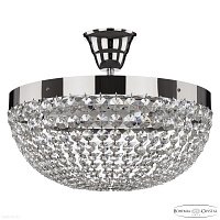 Хрустальная потолочная люстра Bohemia IVELE Crystal 19291/35NZ/LED-DIM Ni