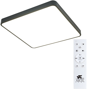 Потолочный светодиодный светильник Arte Lamp SCENA A2669PL-1BK
