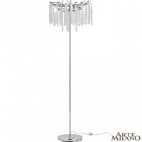 Торшер с хрусталем Arte Milano 235011/H1650/5/A Cr