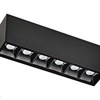 Трековый светодиодный светильник для магнитного шинопровода Donolux Eye DL18781/06M Black 4000K