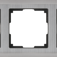 Рамка на 3 поста (глянцевый никель) Werkel WL02-Frame-03