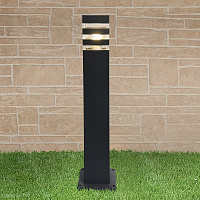 Уличный светильник на столбе Elektrostandard 1550 TECHNO черный