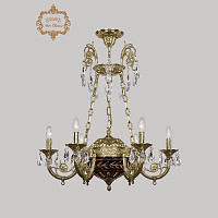 Хрустальная подвесная люстра Bohemia Art Classic 31.44.6.KR175SP.250IT.G.Sp.Amber.Blue.1D