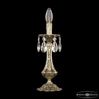 Настольная лампа с хрусталем Bohemia Ivele Crystal Verona 72100L/1-31 GB
