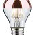 Светодиодная лампа Paulmann с зеркально-медным верхом 28671 Стандартная форма Теплый белый 6,5 Вт E27