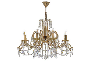 Хрустальная подвесная люстра Dio D'Arte Alessandria E 1.1.8.600 G