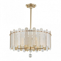 Подвесная хрустальная люстра Arte Milano 373109/6/350/500 GD