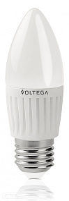 Лампа светодиодная VOLTEGA свеча 6.5W Е14 4000К VG1-C2E27cold6W-C