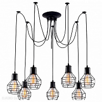 Подвесная люстра Arte Lamp A1109SP-7BK