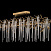Большая хрустальная люстра Dio D'Arte Tavenna H 1.5.150x48.101 G