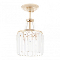 Подвесной светильник с хрусталем Arte Milano 371009/1/50/200 GD