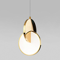 Подвесной светодиодный светильник Eurosvet Lang 50225/1 LED золото