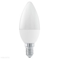 Лампа светодиодная 3 шага диммирования C37, 6W (E14), 3000K, 470lm EGLO LM_LED_E14 11581