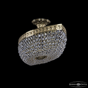 Хрустальная потолочная люстра Bohemia IVELE Crystal 19113/70IV G
