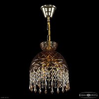 Хрустальный подвесной светильник Bohemia IVELE Crystal 5478/22 G Amber/M-1F Drops K721
