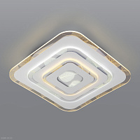 Потолочный светодиодный светильник с пультом управления Eurosvet Floris 90222/1 белый