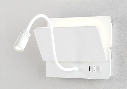 Бра светодиодное Crystal Lux DUO AP9W LED WH